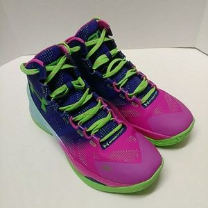 Under Armour UA Curry 2II Northern Lights 11Christmas MultiColor Kob…